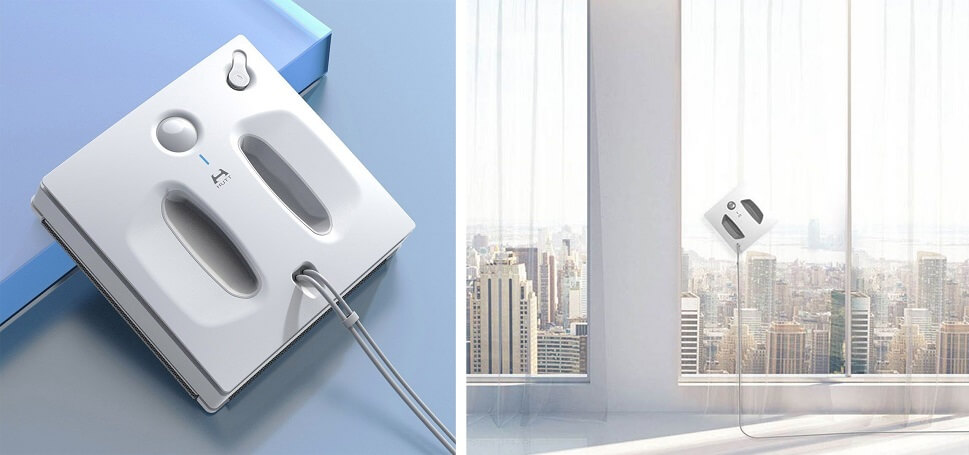 удобный робот для мытья окон